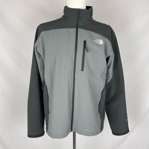 Men’s The North Face Apex Soft Shell Jacket – Color block Gray